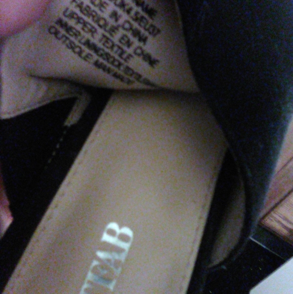 JUST FAB "SAY MY NAME" SLIP ON HEELS - Picture 8 of 9